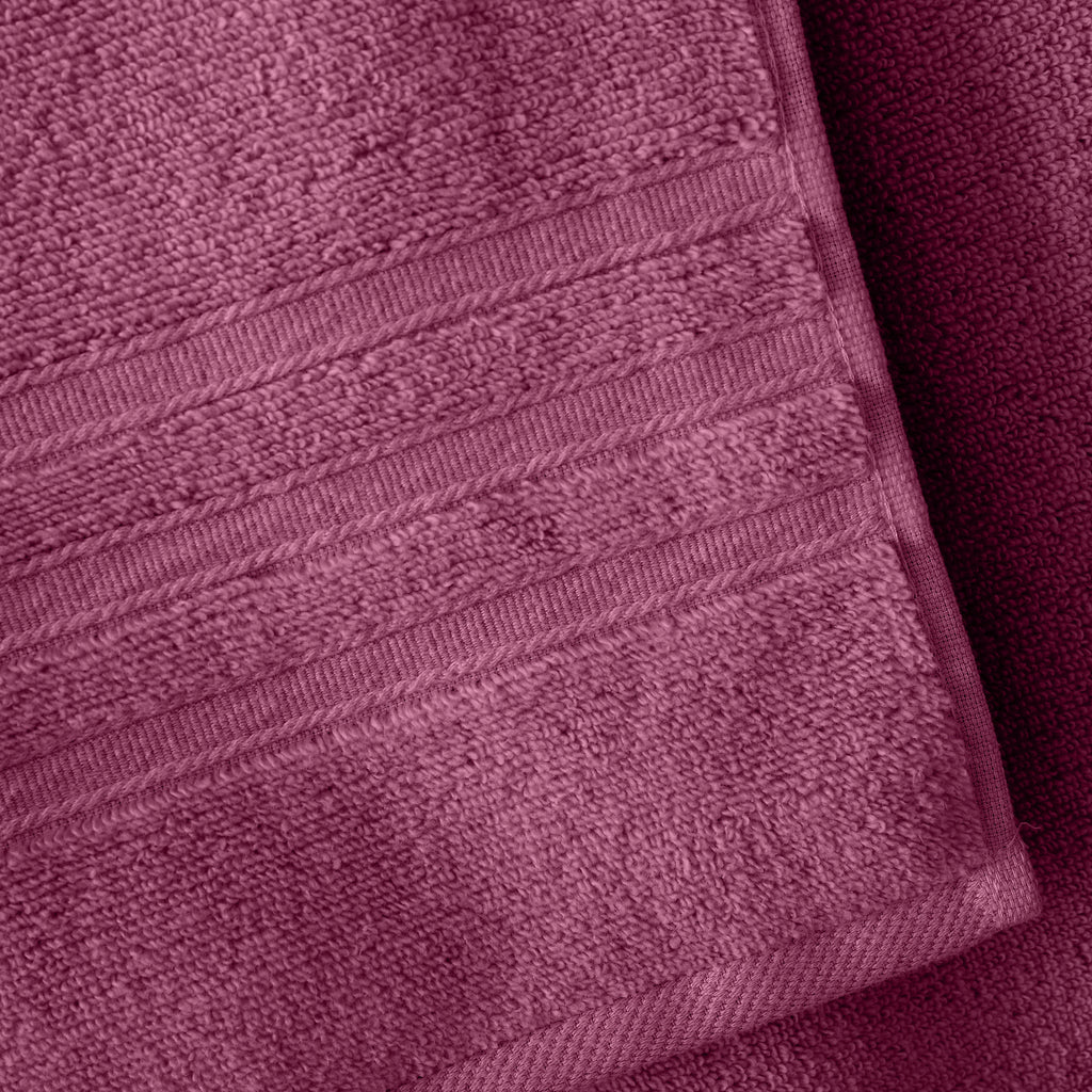 Catherine Lansfield Zero Twist 6 Piece Towel Bale Set Raspberry