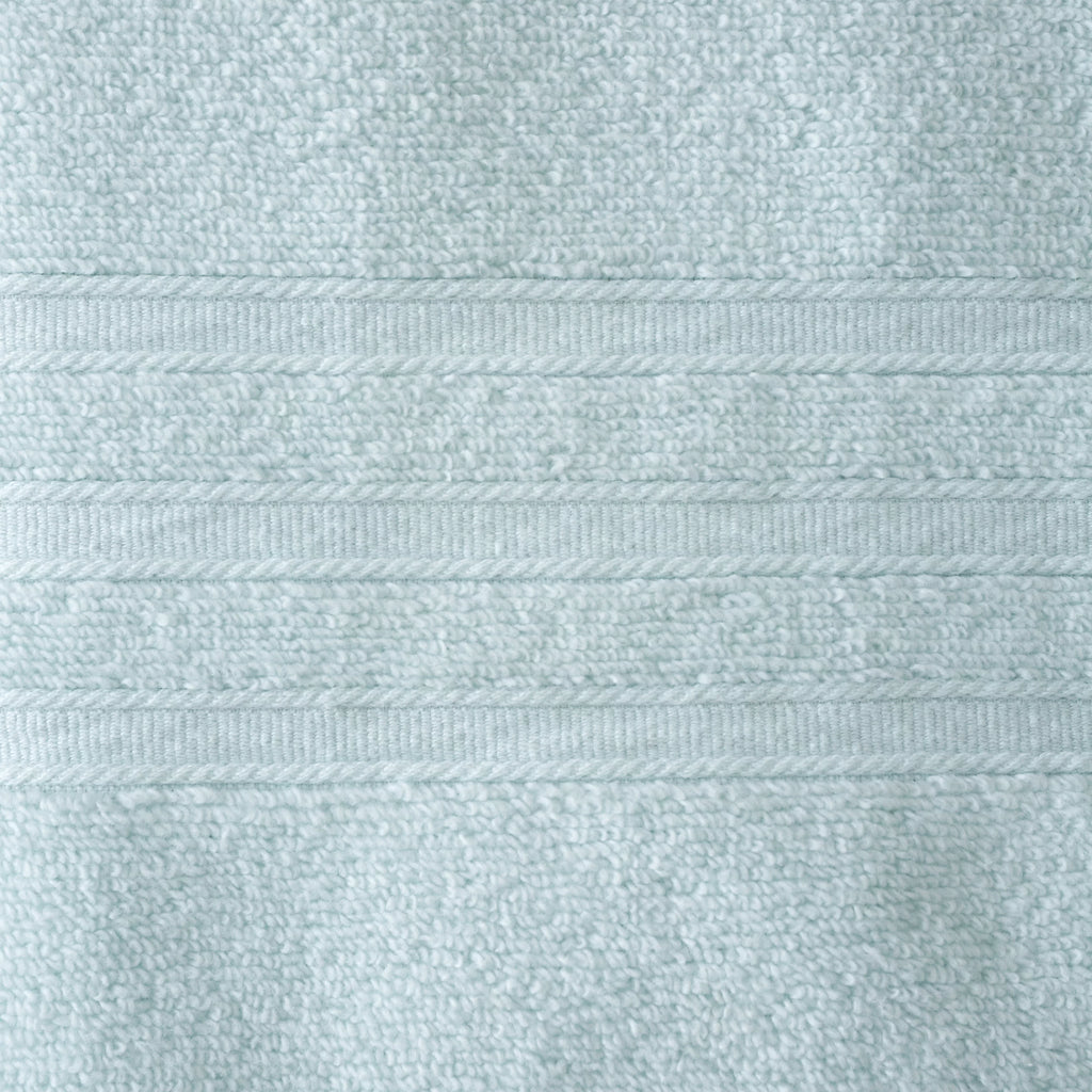 Catherine Lansfield Bathroom Zero Twist 500 GSM Soft & Absorbent Cotton Bath Sheet Pair in Duck Egg
