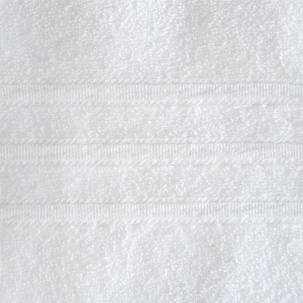 Catherine Lansfield Bathroom Zero Twist 500 GSM Soft & Absorbent Cotton Bath Sheet Pair in White