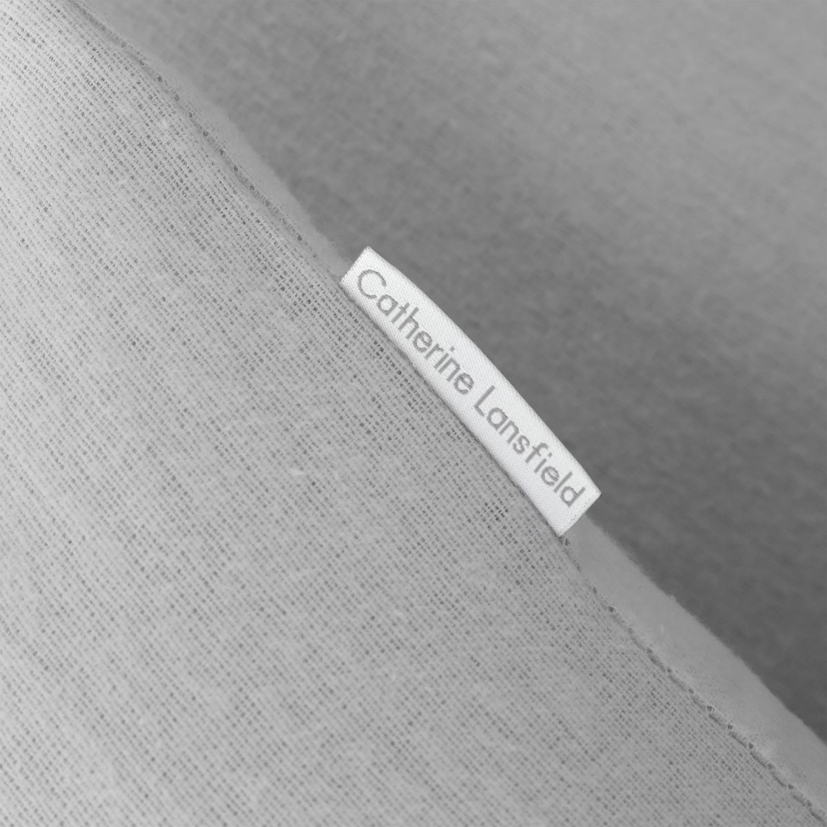 Catherine Lansfield Brushed Cotton Duvet Cover Set Grey