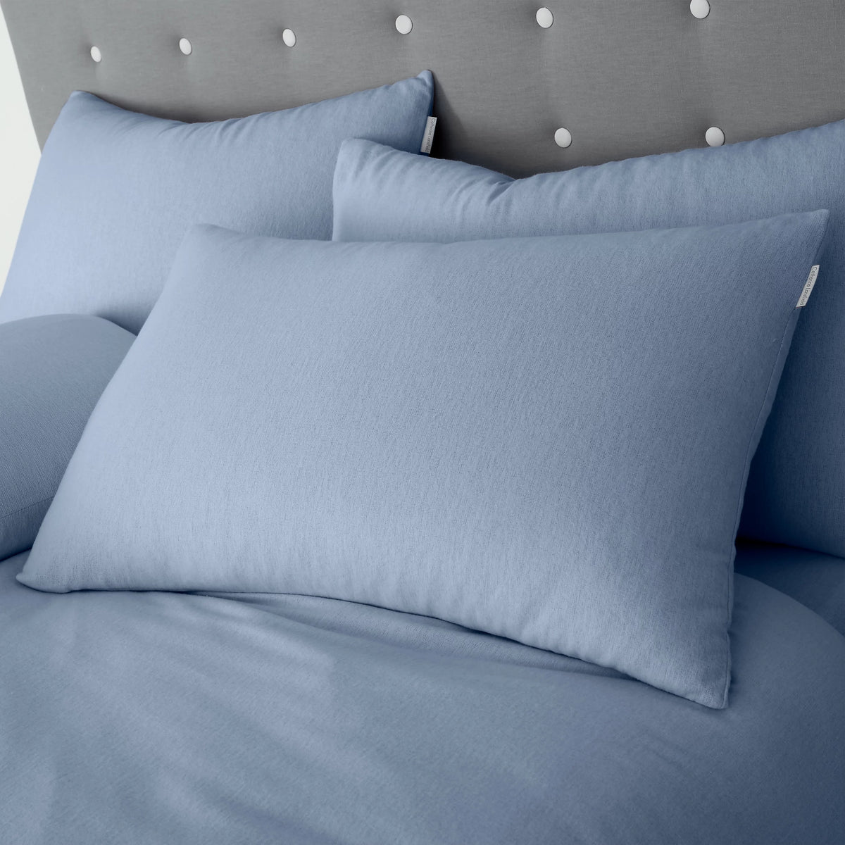 Catherine Lansfield Brushed Cotton Duvet Cover Set Lansfield Blue