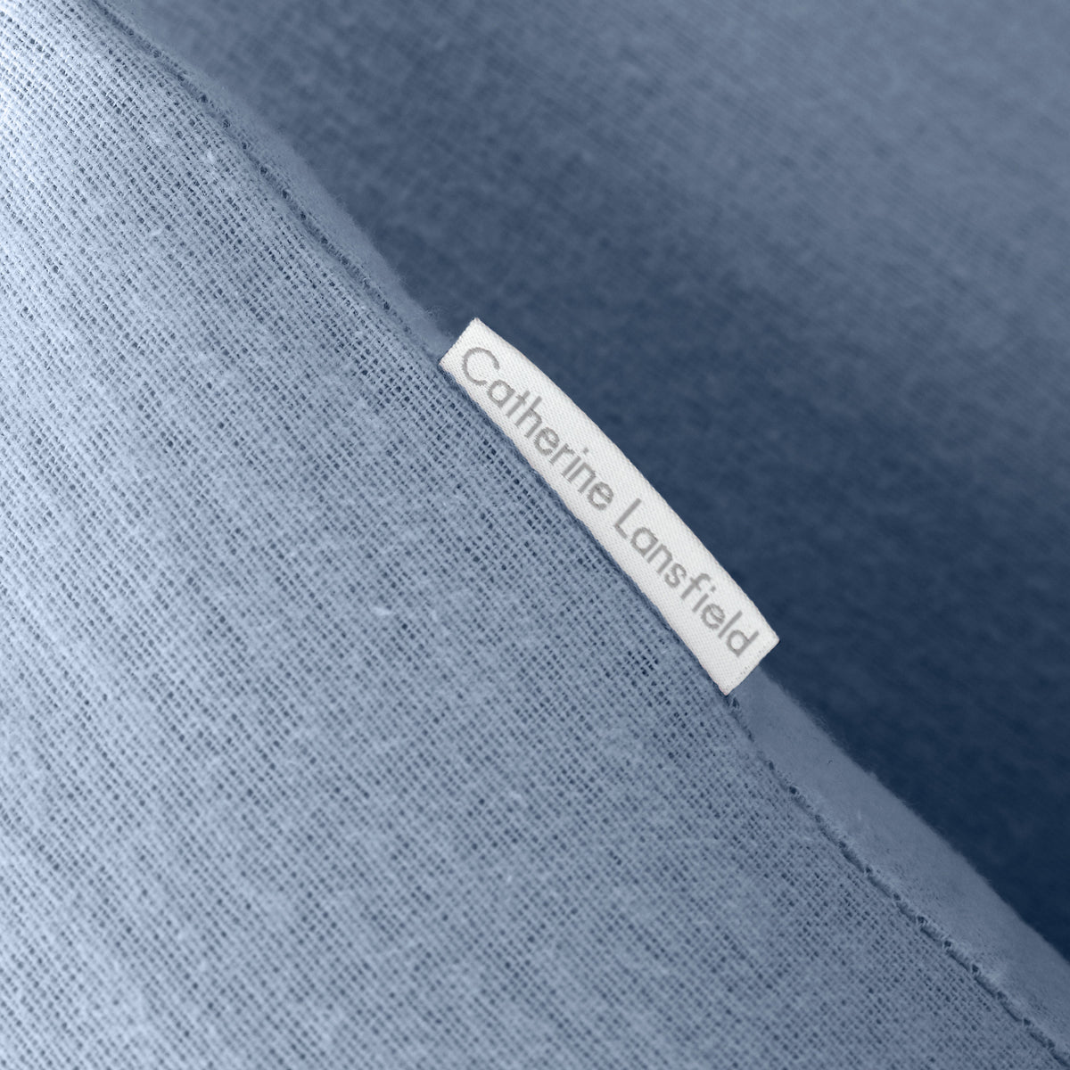 Catherine Lansfield Brushed Cotton Duvet Cover Set Lansfield Blue