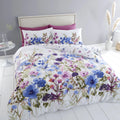 Catherine Lansfield Countryside Floral Duvet Cover Set Pink / Blue