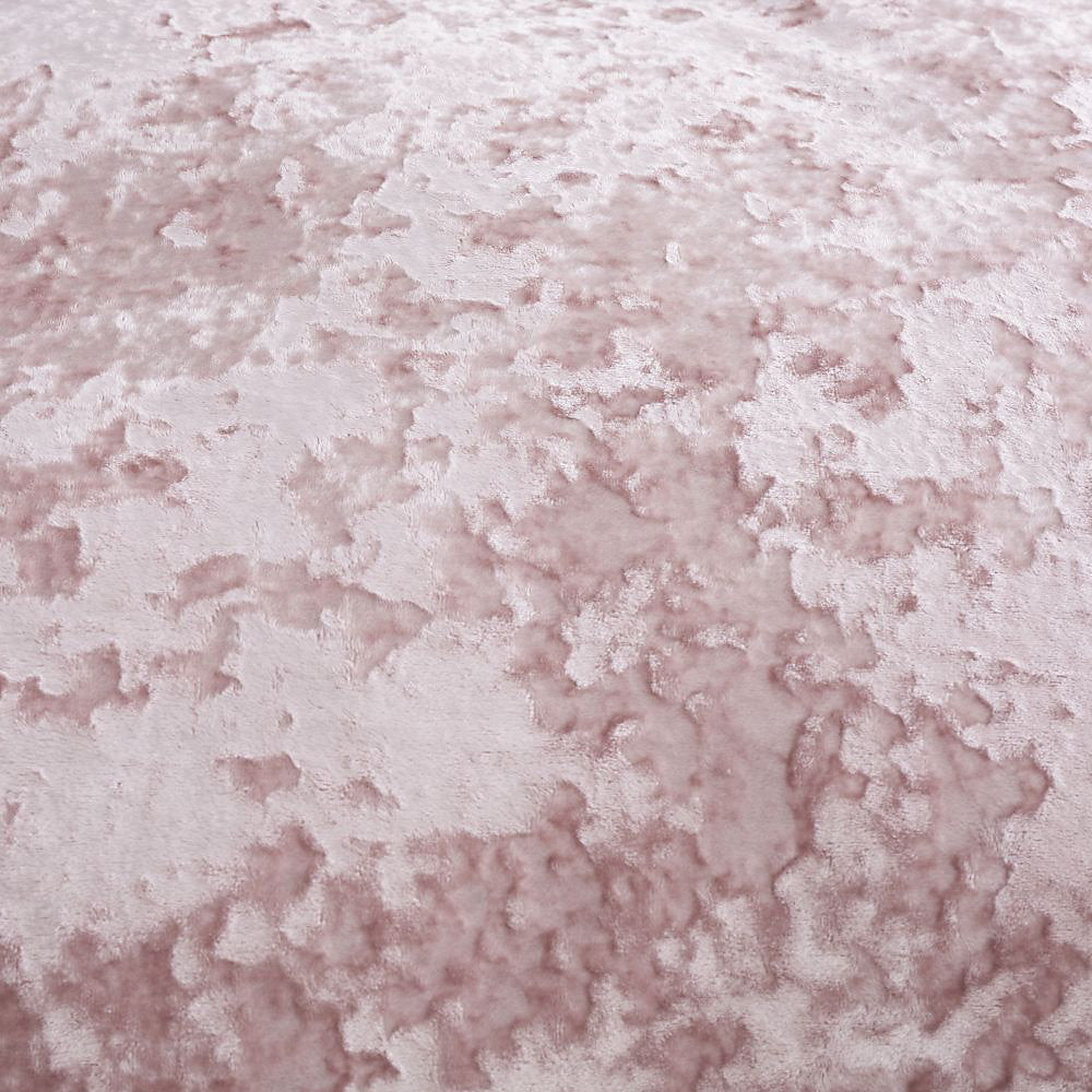 Catherine Lansfield Crushed Velvet Duvet Cover Set Blush Pink