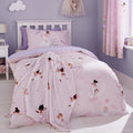Catherine Lansfield Dancing Fairies Pink Duvet Cover Set