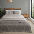 Catherine Lansfield Denim Duvet Cover Set Grey