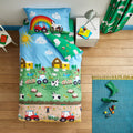Catherine Lansfield Farmyard Animals Blue Duvet Cover Set