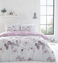 Catherine Lansfield Scatter Butterfly Duvet Cover Set Heather