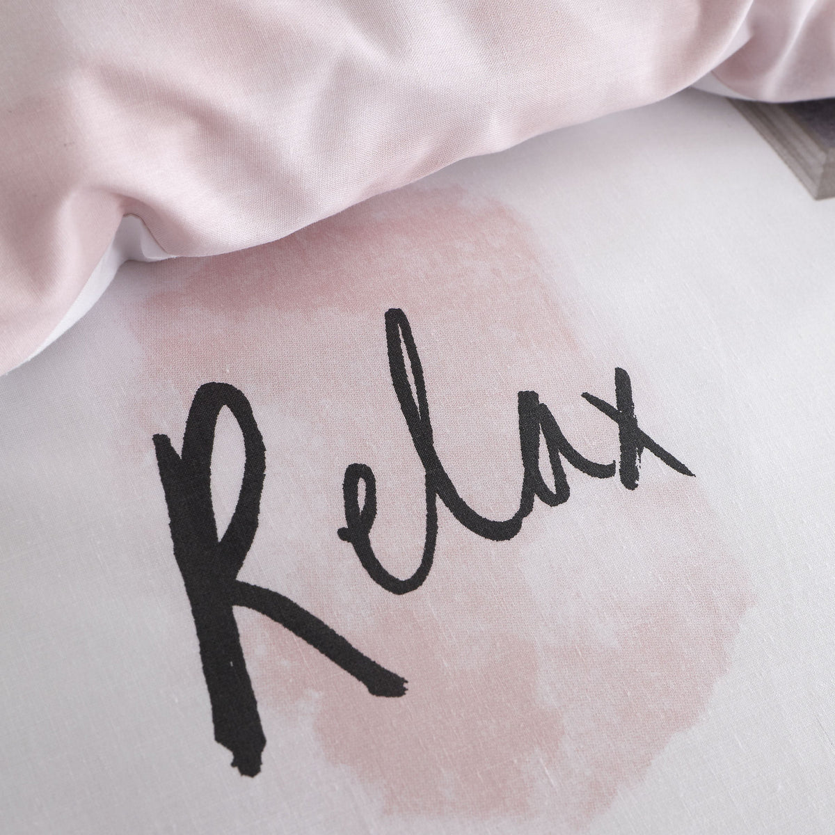 Catherine Lansfield Blush Pink Sleep Dreams Duvet Cover Set