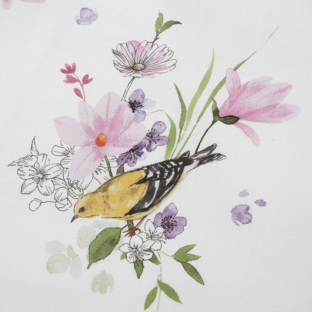 Catherine Lansfield Songbird Duvet Cover Set Pink