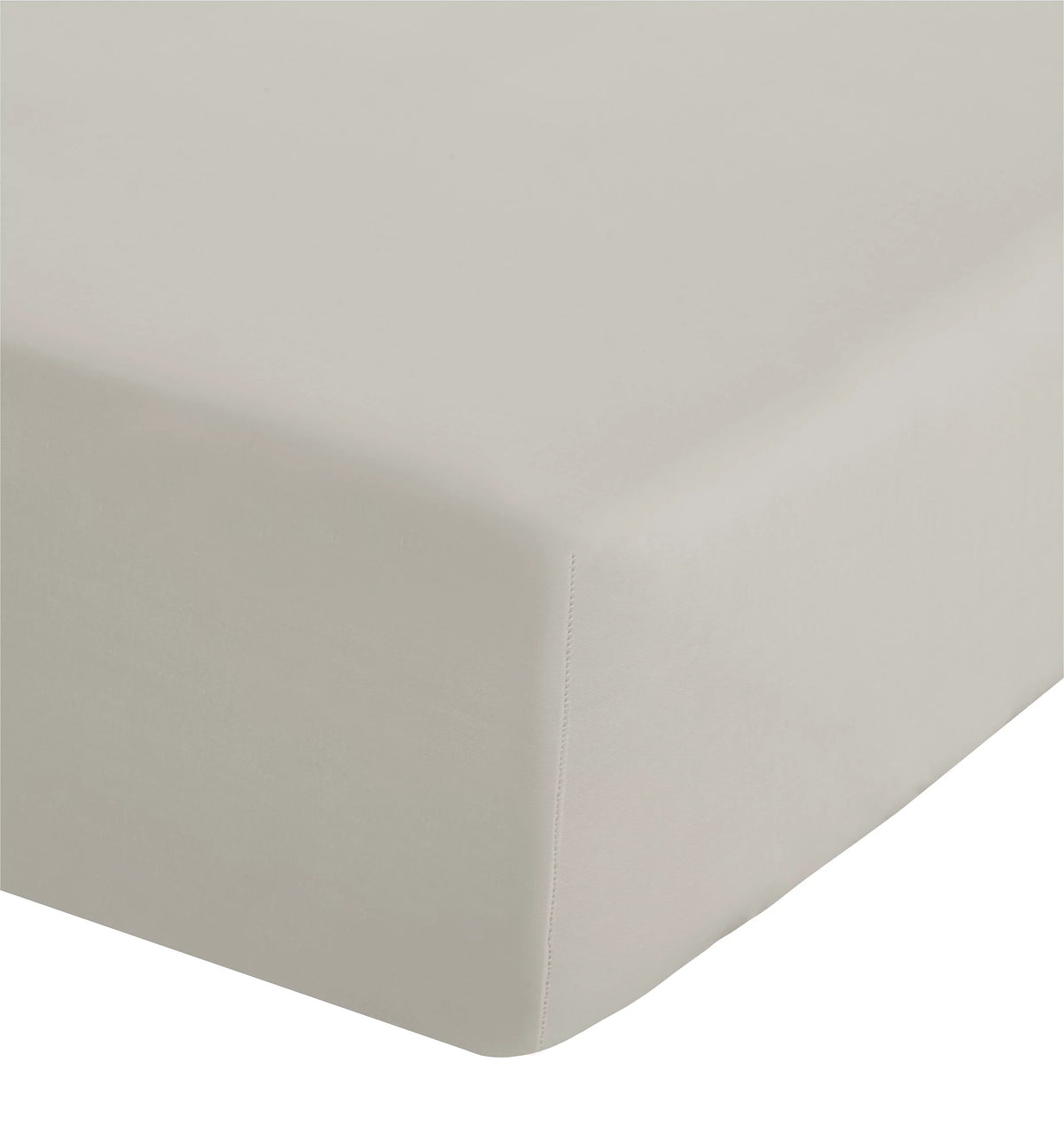 Catherine Lansfield Bedroom Easy Iron Percale Fitted Sheet 25cm Depth Cream