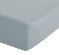 Catherine Lansfield Bedroom Easy Iron Percale Fitted Sheet 25cm Depth Duck Egg Blue