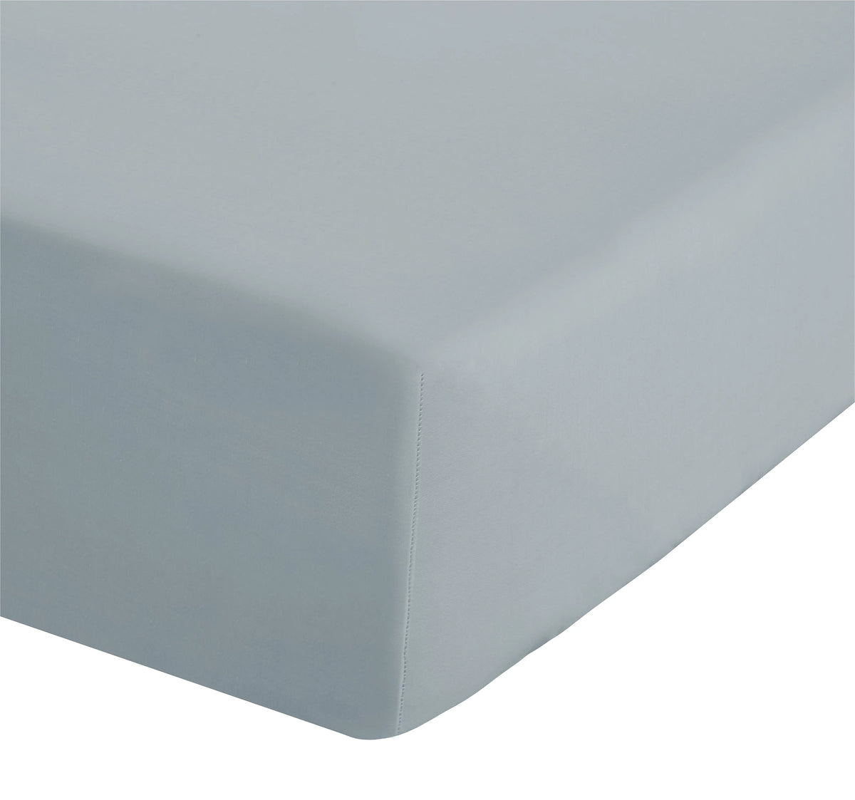 Catherine Lansfield Bedroom Easy Iron Percale Fitted Sheet 25cm Depth Duck Egg Blue