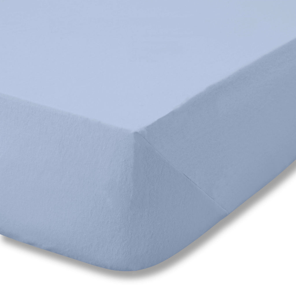 Catherine Lansfield Brushed Cotton Fitted Sheet Lansfield Blue