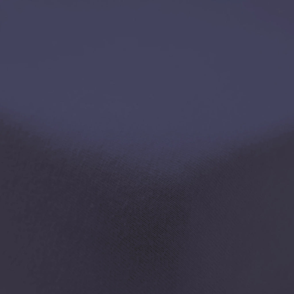 Catherine Lansfield Brushed Cotton Fitted Sheet Navy Blue
