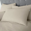 Catherine Lansfield Brushed Cotton Standard Pillowcase Pair Cream