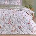 Catherine Lansfield Grasmere Floral Green Bedspread 200x220cm