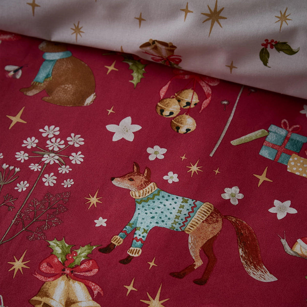 Catherine Lansfield Christmas Enchanted Twilight Duvet Cover Set