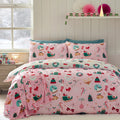 Catherine Lansfield Christmas Happy Holidays Duvet Cover Set
