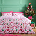 Catherine Lansfield Christmas Kitsch Duvet Cover Set
