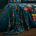 Catherine Lansfield Christmas Nutcracker Fleece Cosy Blanket Throw