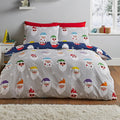Catherine Lansfield Santa Spec-Tacular Grey Duvet Cover Set