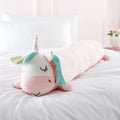 Catherine Lansfield Cuddle Friends Unicorn 3D Cushion Pink 90x15cm