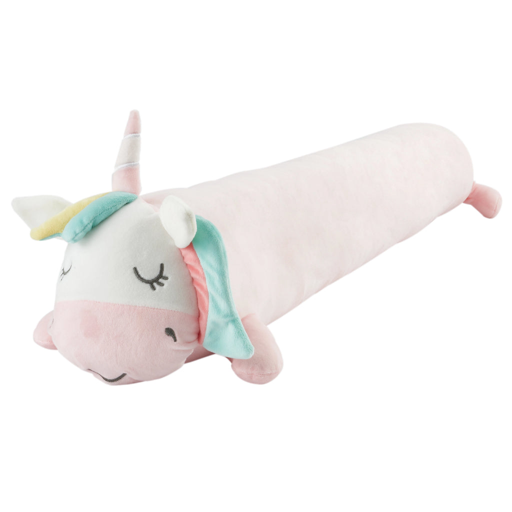 Catherine Lansfield Cuddle Friends Unicorn 3D Cushion Pink 90x15cm