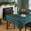 Catherine Lansfield Christmas Nutcracker Cotton Tablecloth in Green