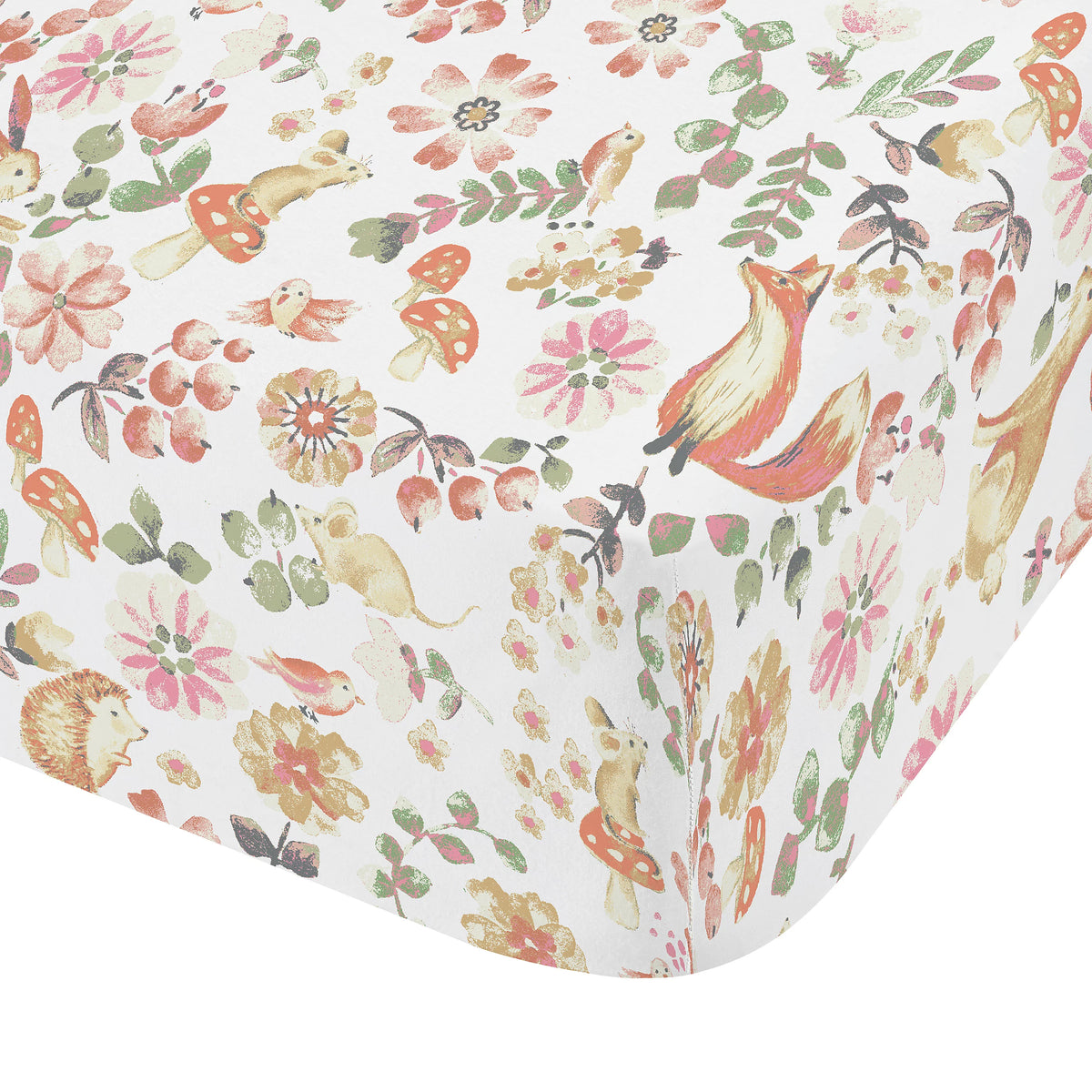 Catherine Lansfield Enchanted Butterfly Pink Fitted Sheet