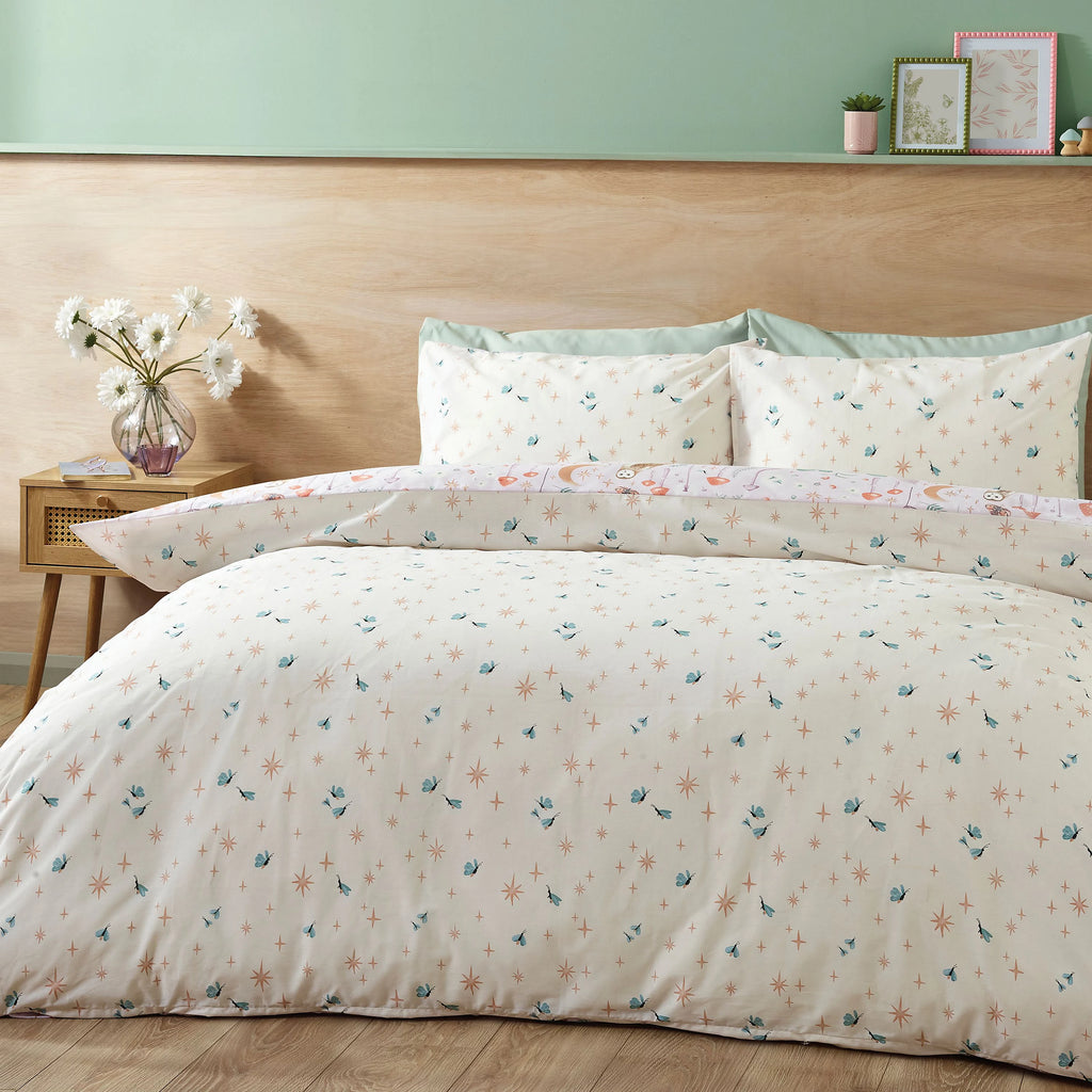Catherine Lansfield Lilac Enchanted Twilight Duvet Set