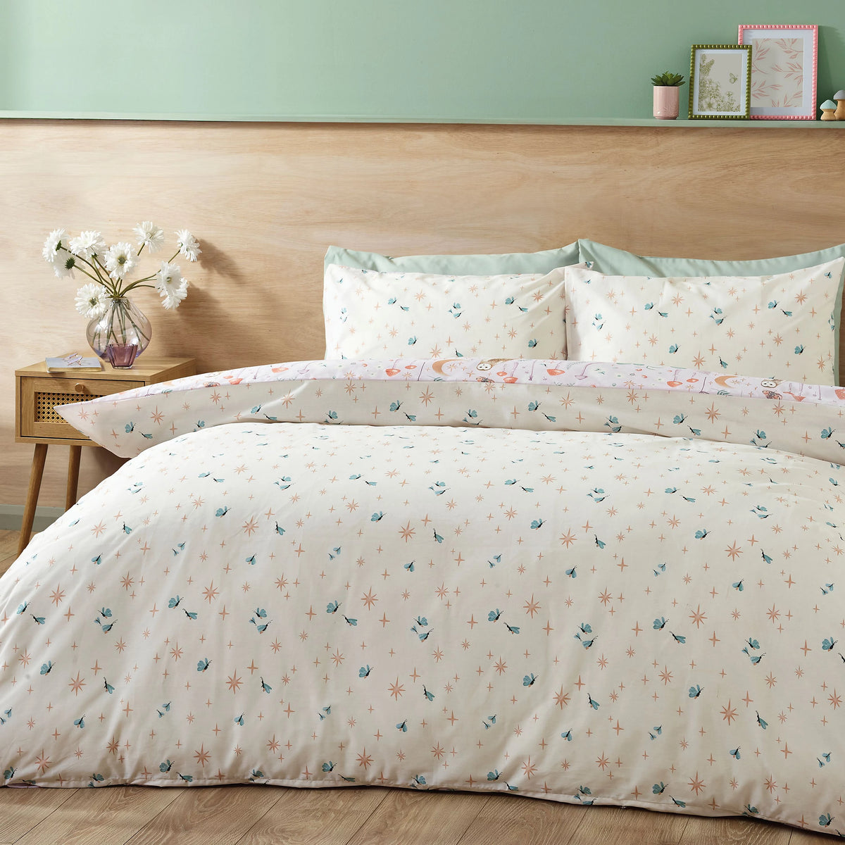 Catherine Lansfield Lilac Enchanted Twilight Duvet Set