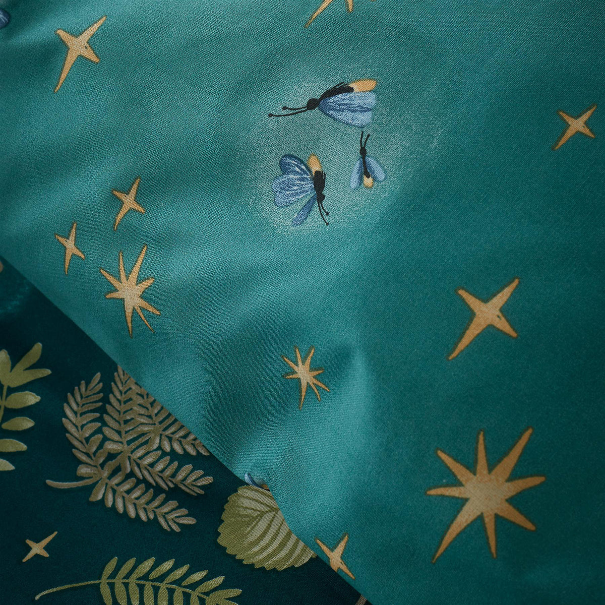 Catherine Lansfield Forest Green Enchanted Twilight Duvet Cover Set