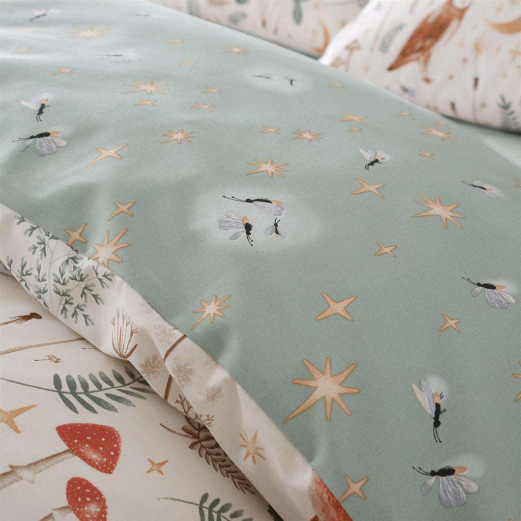 Catherine Lansfield Natural Enchanted Twilight Duvet Cover Set