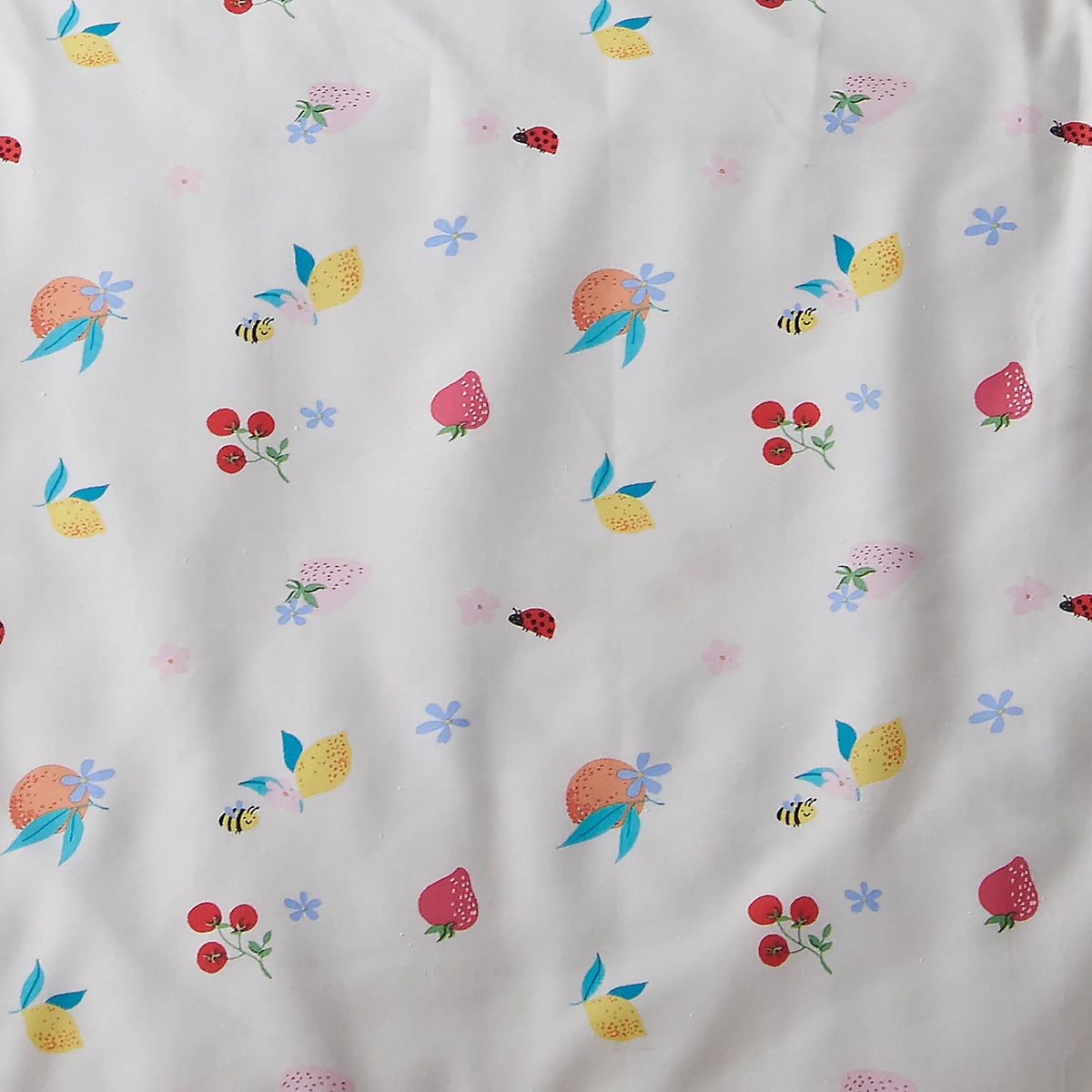 Catherine Lansfield Fruity Friends Fitted Sheet in Bright
