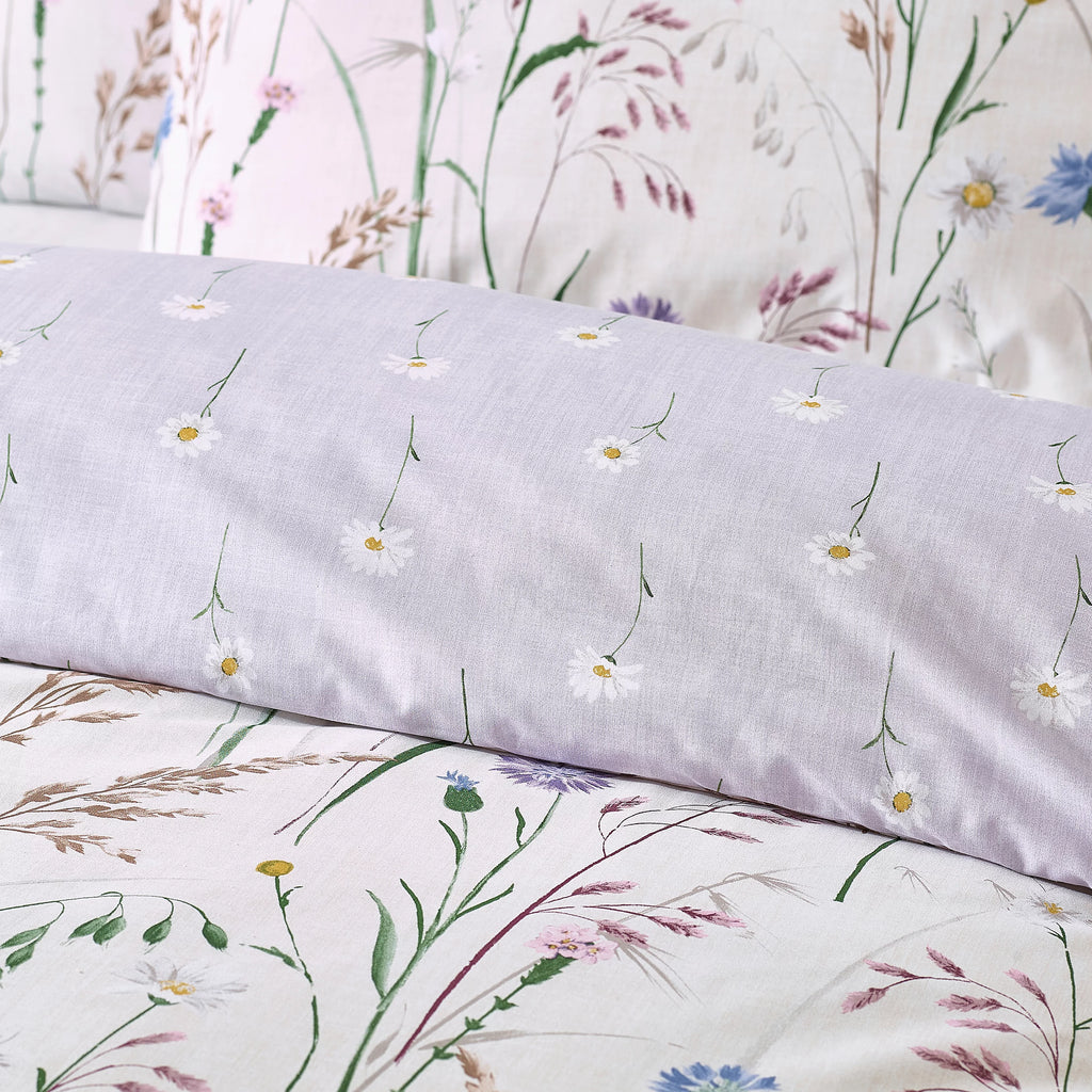 Catherine Lansfield Grasmere Floral Reversible Duvet Cover Set Lilac