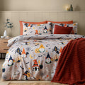 Catherine Lansfield Halloween Gonks So Soft Reversible Duvet Cover Set