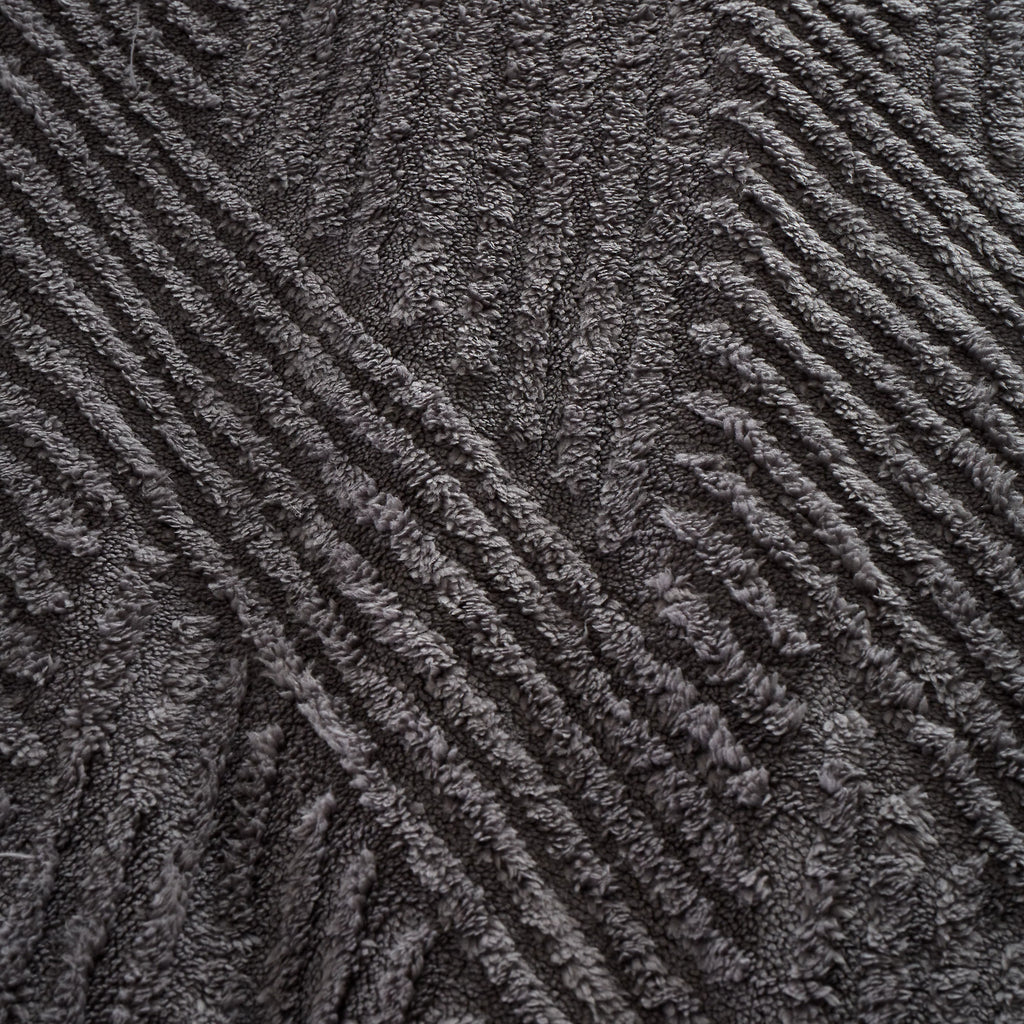 Catherine Lansfield Heat Buddy Cosy Super Thermal 220x230cm Blanket Bedspread Charcoal Grey