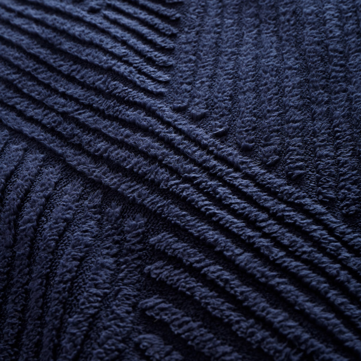 Catherine Lansfield Heat Buddy Cosy Super Thermal 220x230cm Blanket Bedspread Navy Blue
