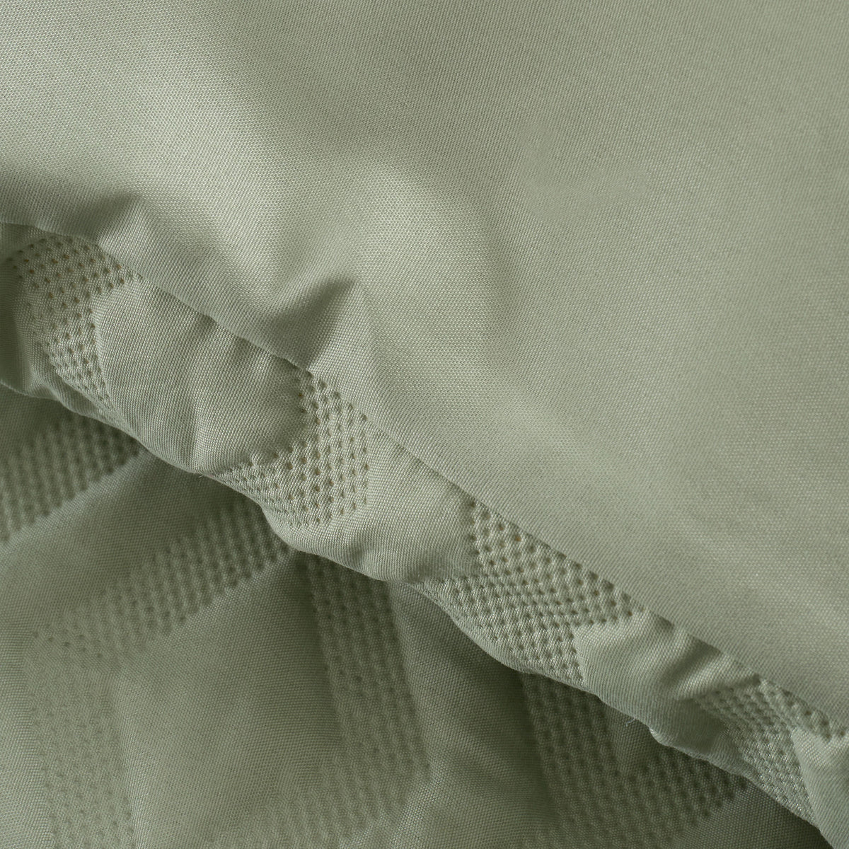Catherine Lansfield Jacob Geo Soft Touch Duvet Cover Set Sage Green