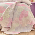 Catherine Lansfield Soft as a Cloud Bedspread in Pink 150 x 200cm