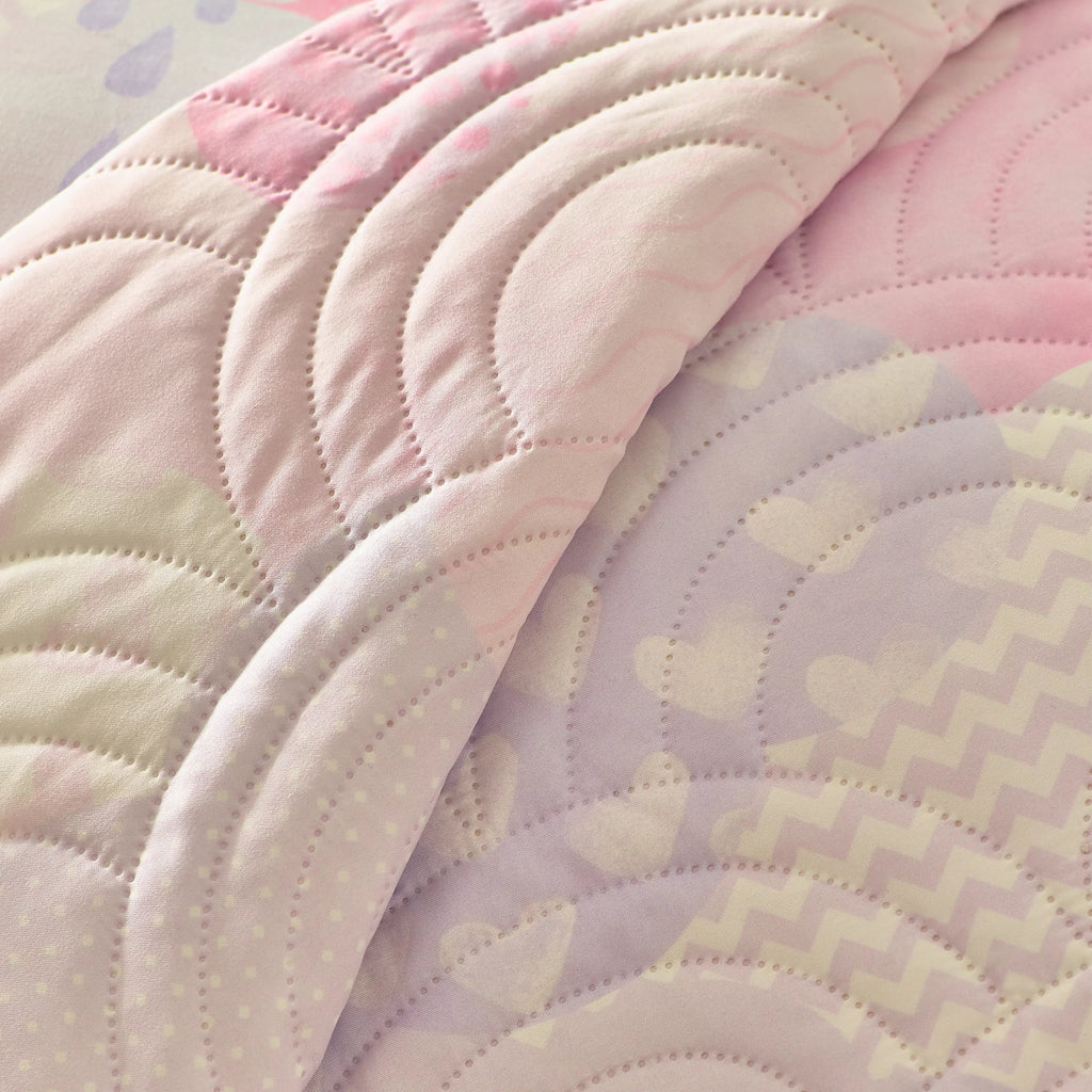 Catherine Lansfield Soft as a Cloud Bedspread in Pink 150 x 200cm
