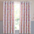 Catherine Lansfield Ombre Butterflies Kids Reversible Eyelet Curtains