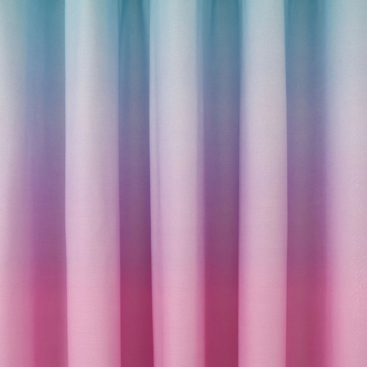 Catherine Lansfield Ombre Rainbow Clouds Eyelet Curtains in Pastel