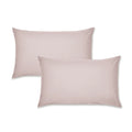 Catherine Lansfield Easy Iron Percale Standard Pillowcase Pair Blush Pink