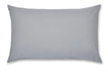 Catherine Lansfield Easy Iron Percale Standard Pillowcase Pair Grey