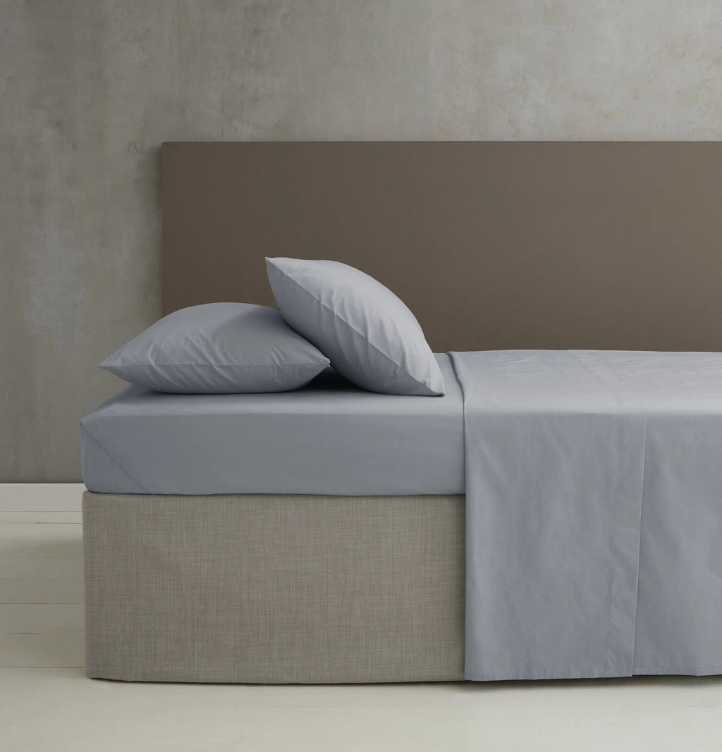 Catherine Lansfield Easy Iron Percale Standard Pillowcase Pair Grey