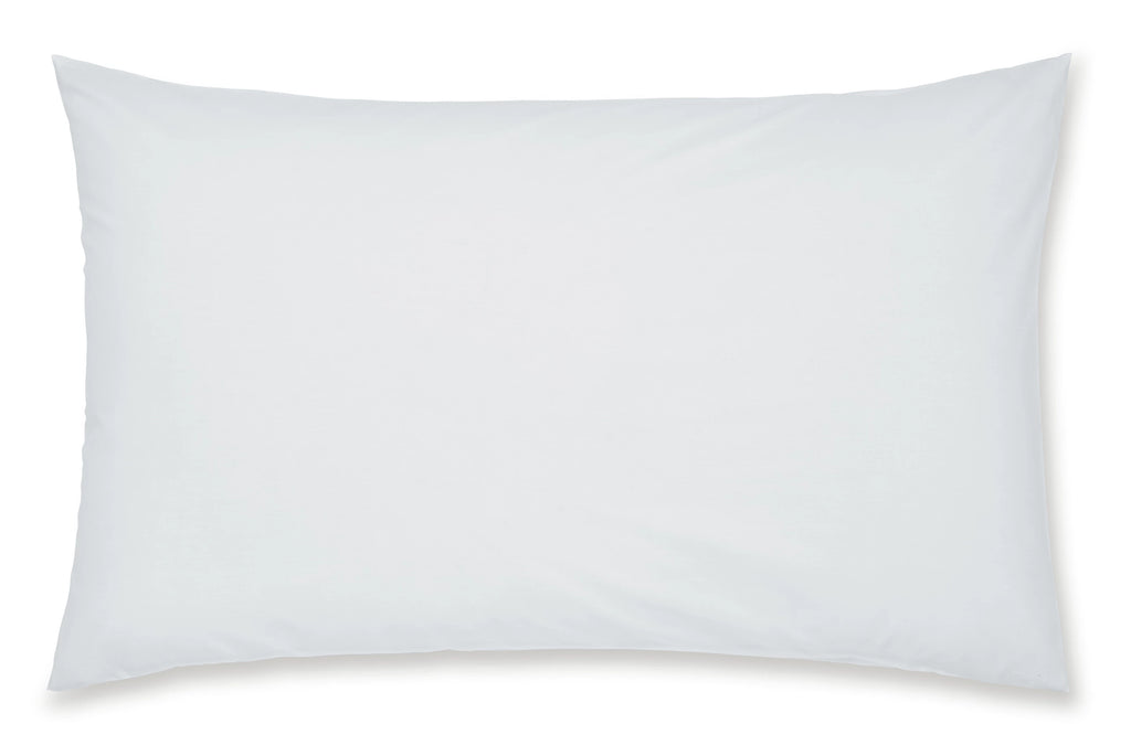 Catherine Lansfield Easy Iron Percale Standard Pillowcase Pair White