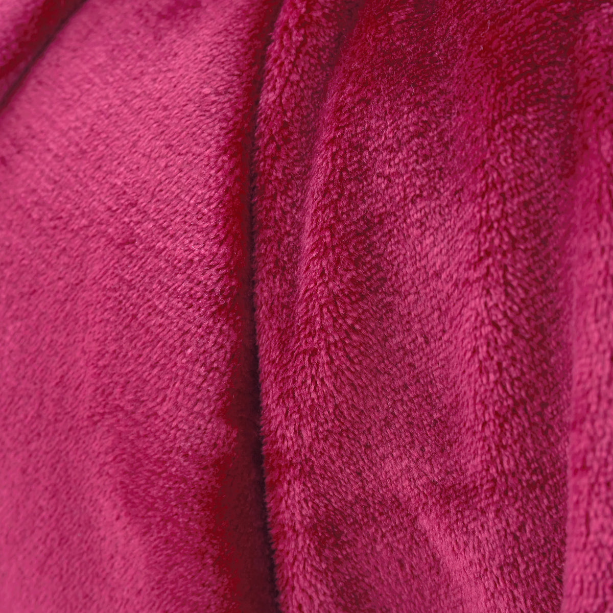Catherine Lansfield Hot Pink Raschel Soft Velvet Touch