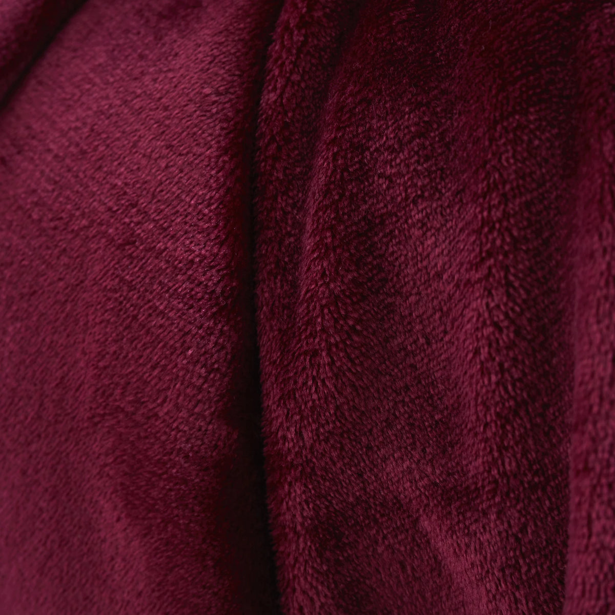 Catherine Lansfield Red Raschel Soft Velvet Touch